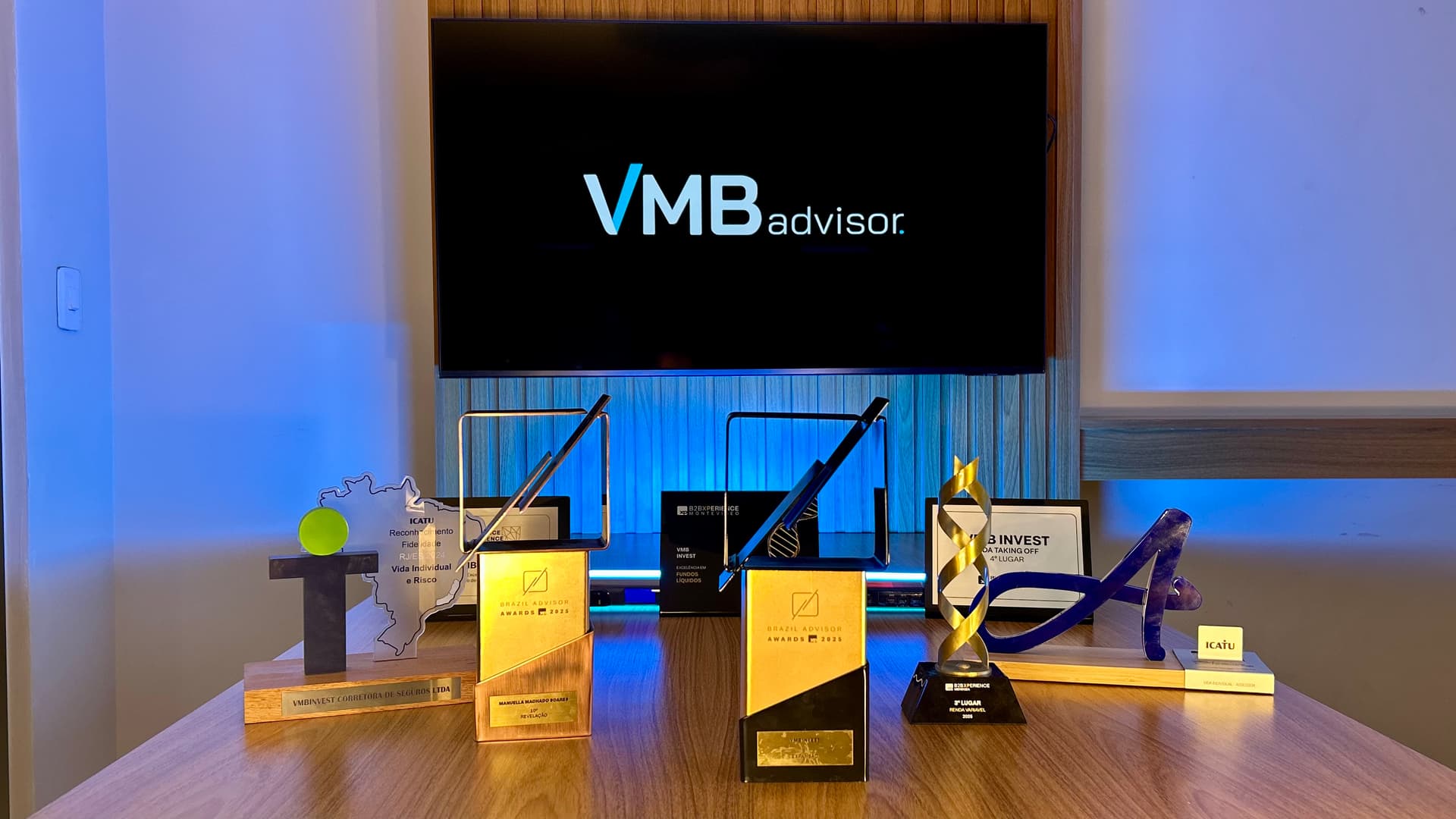 Prêmios e reconhecimentos VMB Advisor